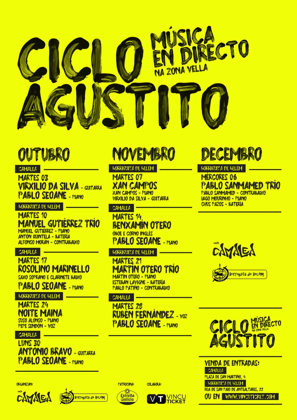 Imagen de El Ciclo Agustito regresa a Santiago de Compostela con una edición renovada