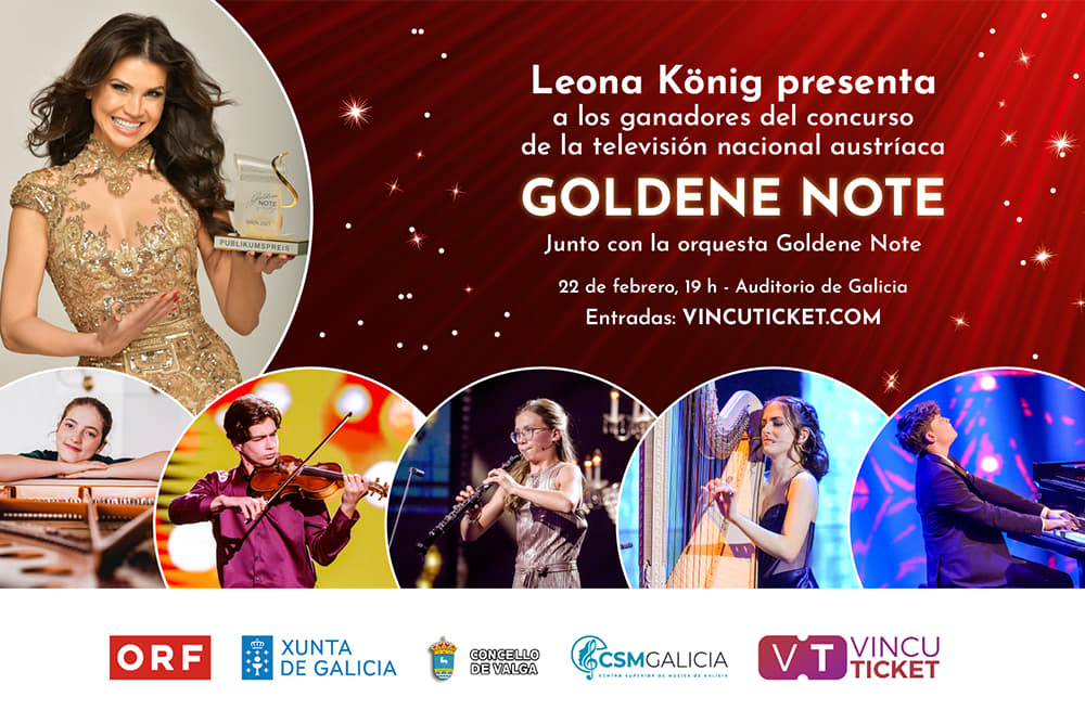 Imagen de Goldene Note llega a Santiago de Compostela