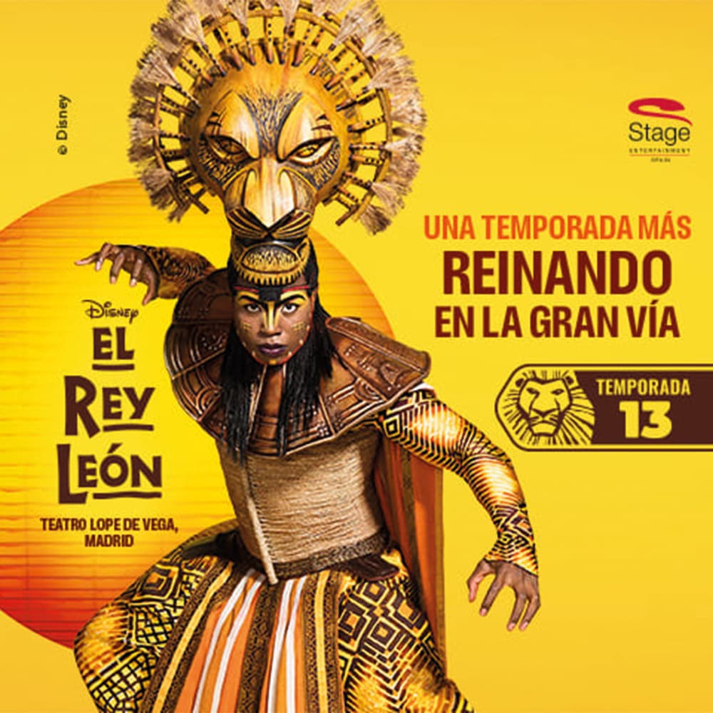 imagen El Rey León, el musical